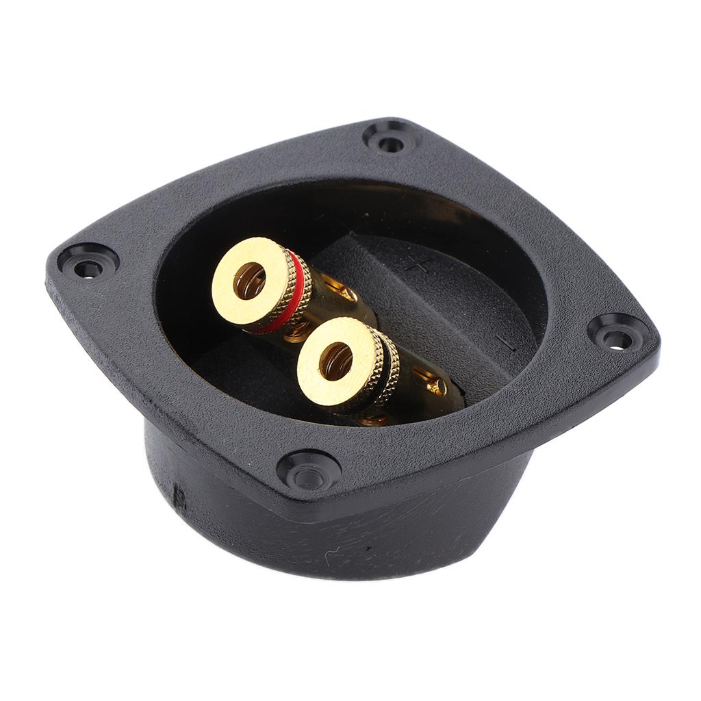 Mini Speaker Box Terminal Round Spring Cup Connector Subwoofer Enclosure 3