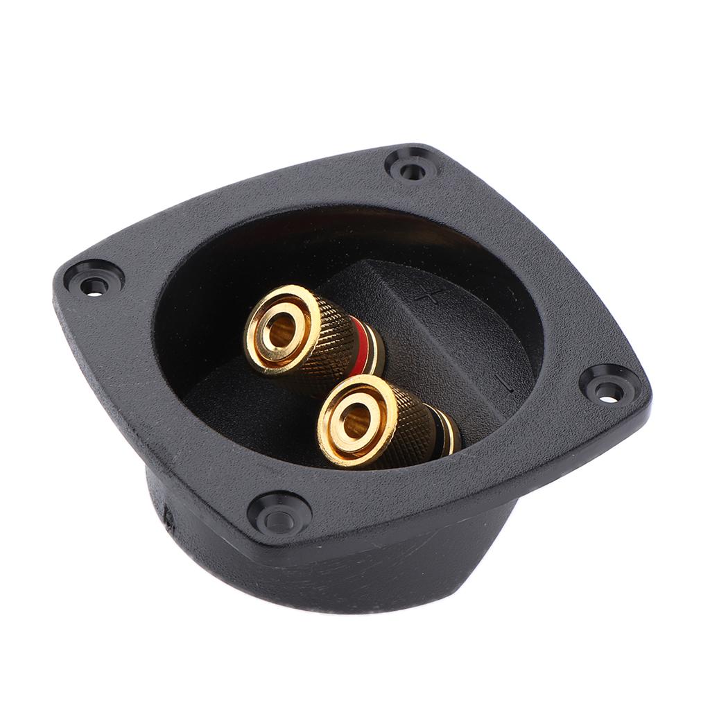 Mini Speaker Box Terminal Round Spring Cup Connector Subwoofer Enclosure 7