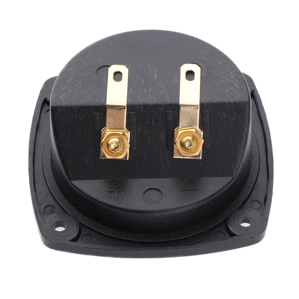 Mini Speaker Box Terminal Round Spring Cup Connector Subwoofer Enclosure 7