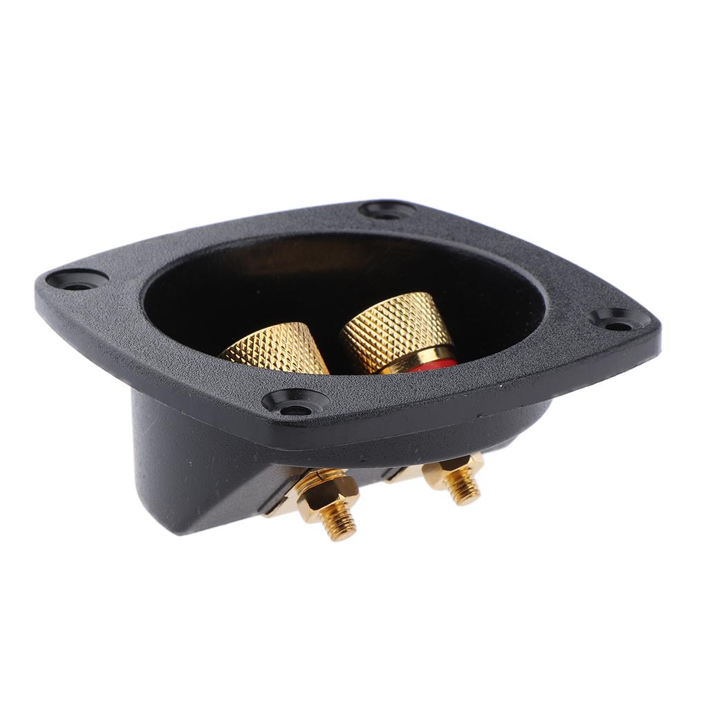 Mini Speaker Box Terminal Round Spring Cup Connector Subwoofer Enclosure 7
