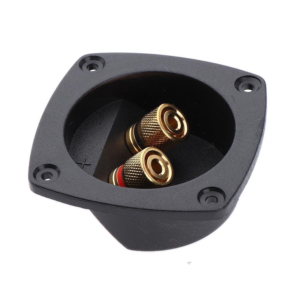 Mini Speaker Box Terminal Round Spring Cup Connector Subwoofer Enclosure 7