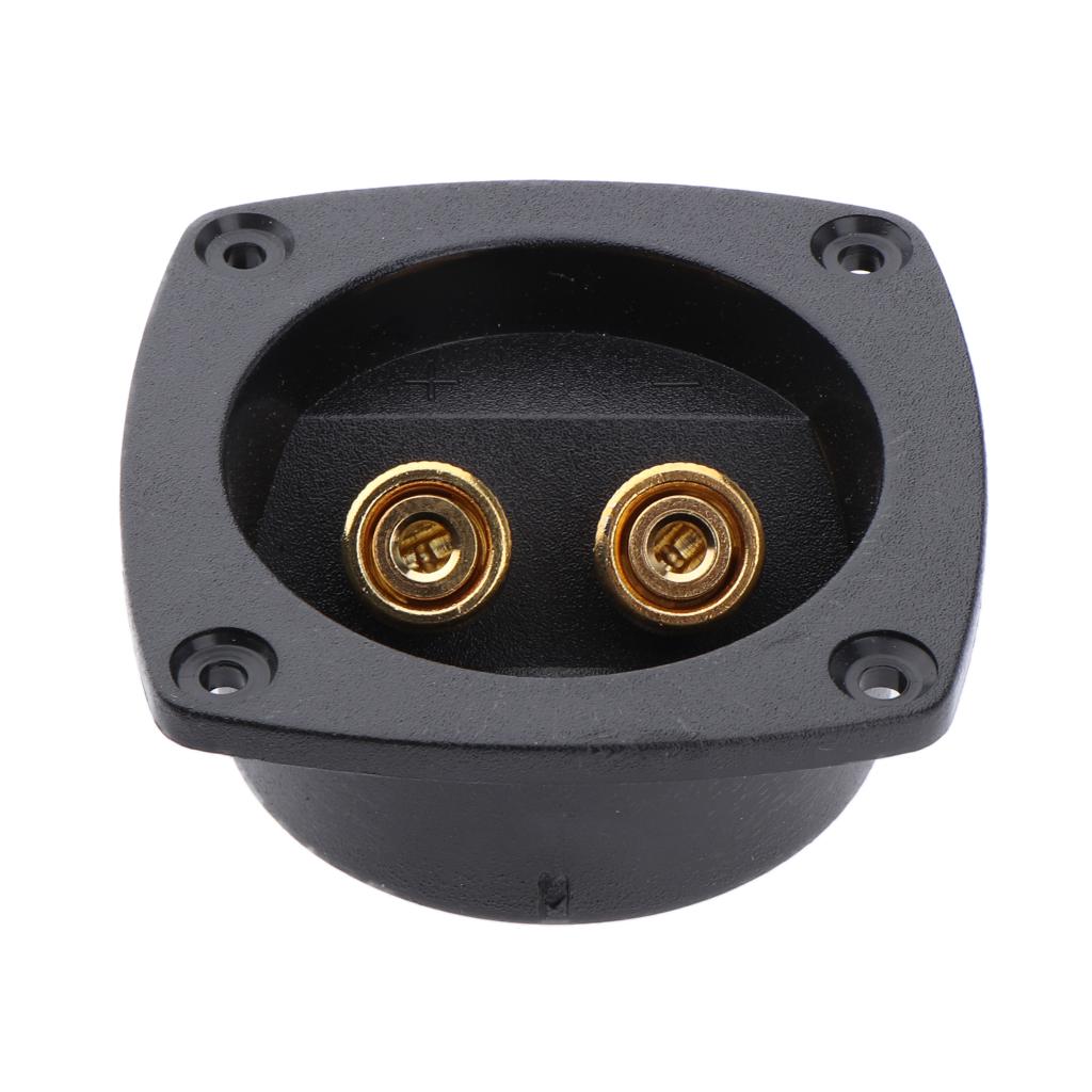 Mini Speaker Box Terminal Round Spring Cup Connector Subwoofer Enclosure 7