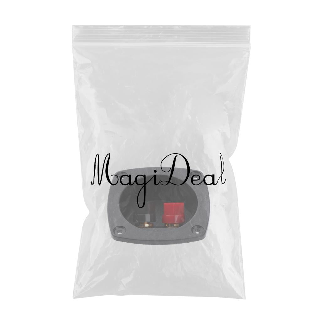 Mini Speaker Box Terminal Round Spring Cup Connector Subwoofer Enclosure 8