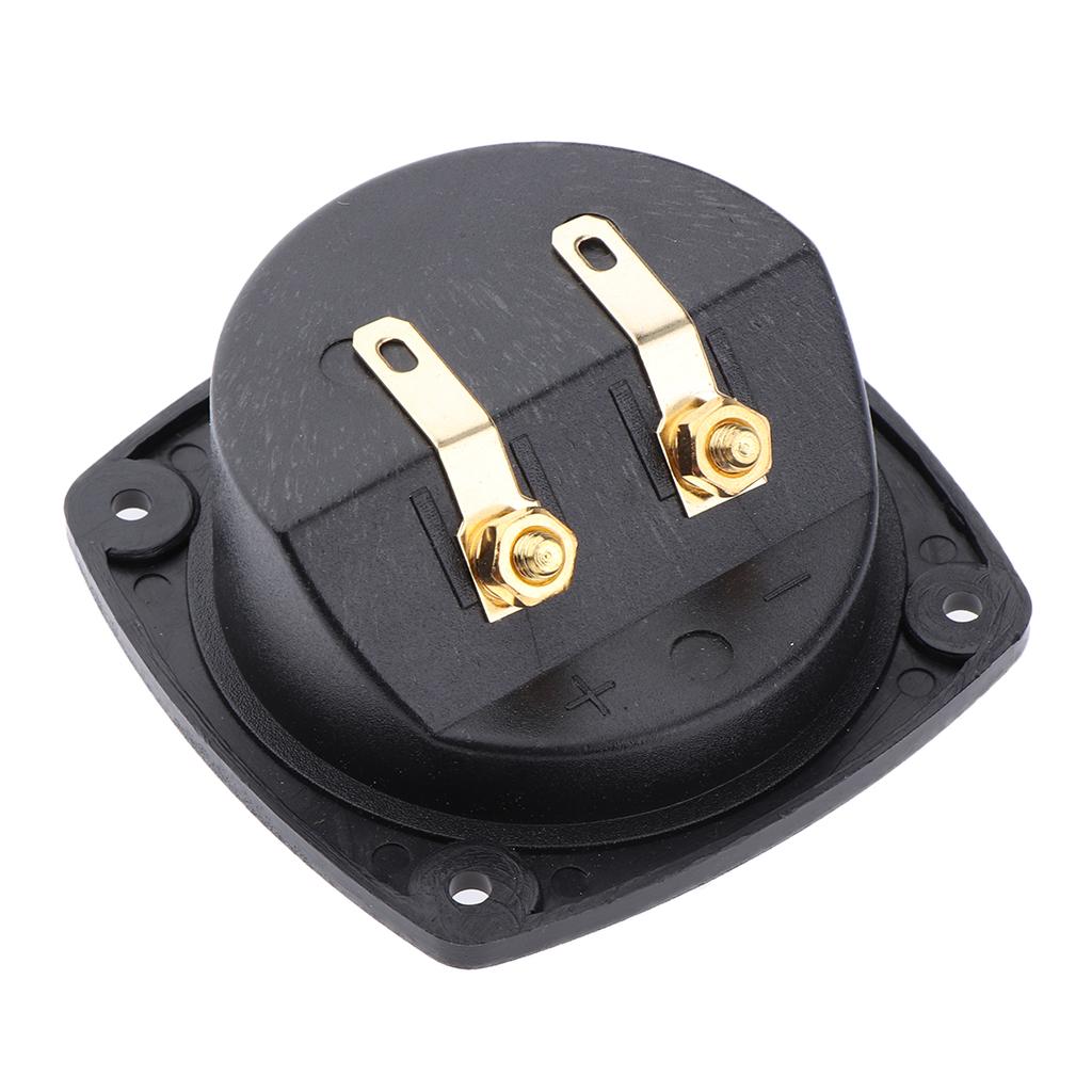Mini Speaker Box Terminal Round Spring Cup Connector Subwoofer Enclosure 8