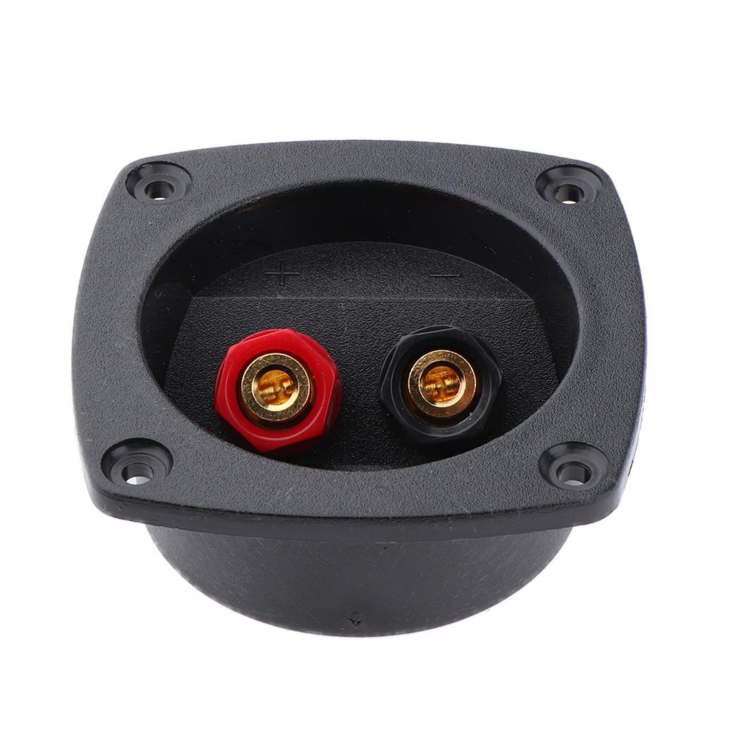Mini Speaker Box Terminal Round Spring Cup Connector Subwoofer Enclosure 8