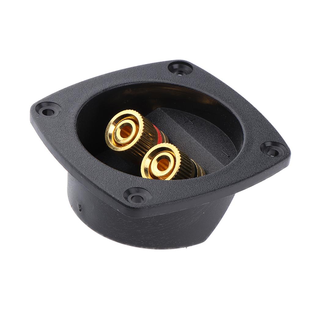 Mini Speaker Box Terminal Round Spring Cup Connector Subwoofer Enclosure 9