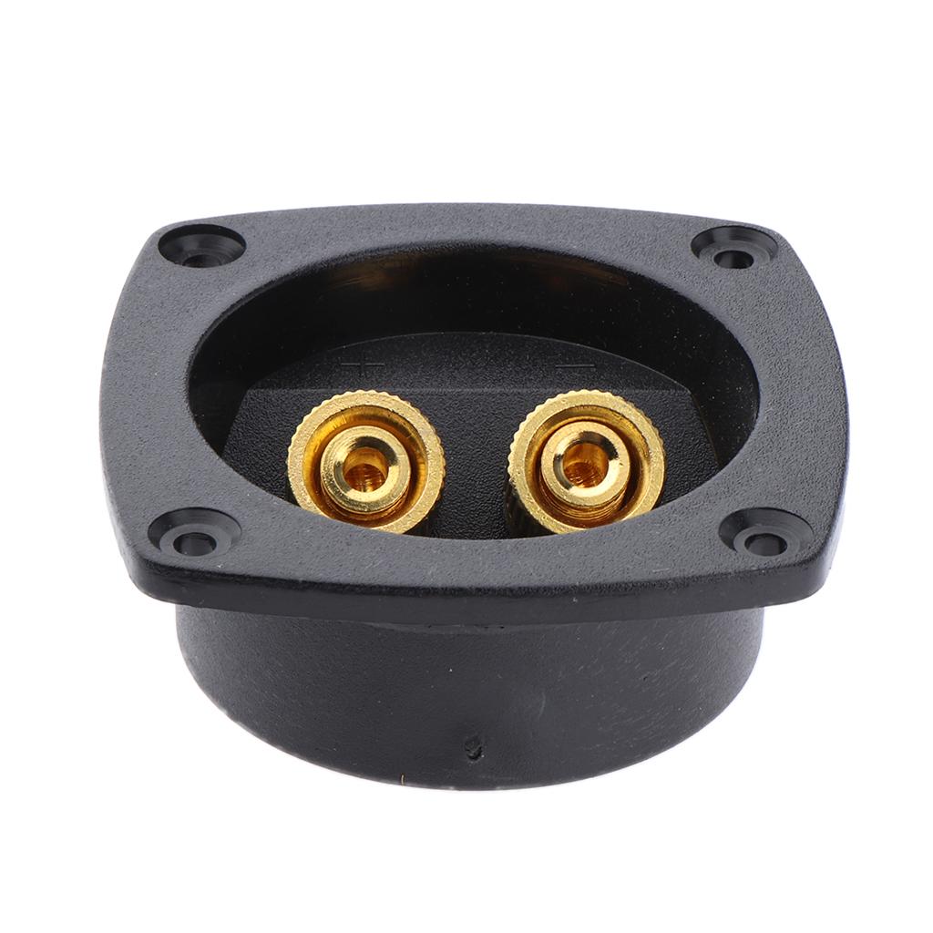 Mini Speaker Box Terminal Round Spring Cup Connector Subwoofer Enclosure 9