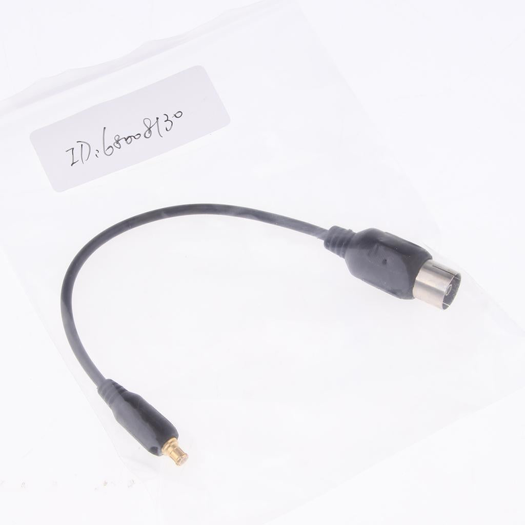 3xMCX Male to IEC Female Cable RF Coaxial Adapter TV Extension Cord Lead