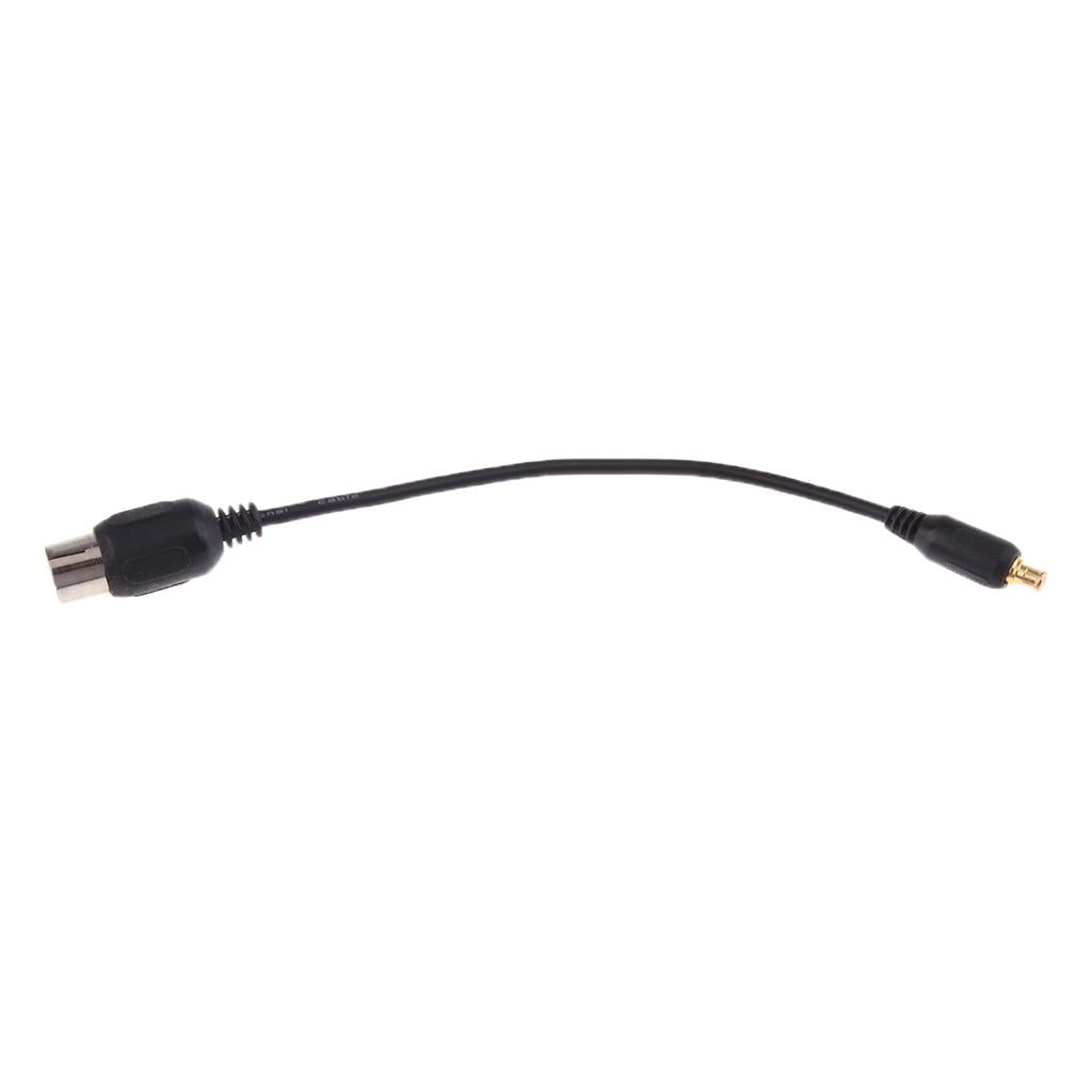 3xMCX Male to IEC Female Cable RF Coaxial Adapter TV Extension Cord Lead