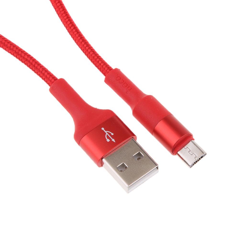 3xUSB Charging Power Supply Adapter Data Cable for Android Device Red