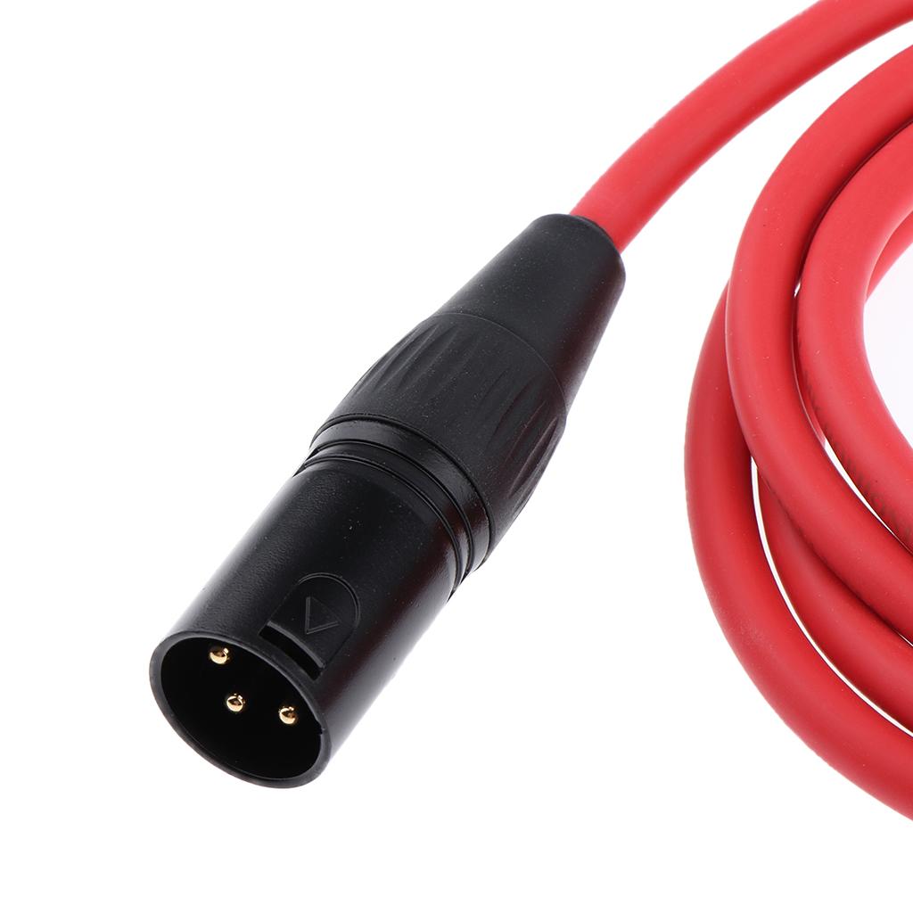 6.35mm Male to XLR Male Audio Cable Replacement for Speaker PC 150cm