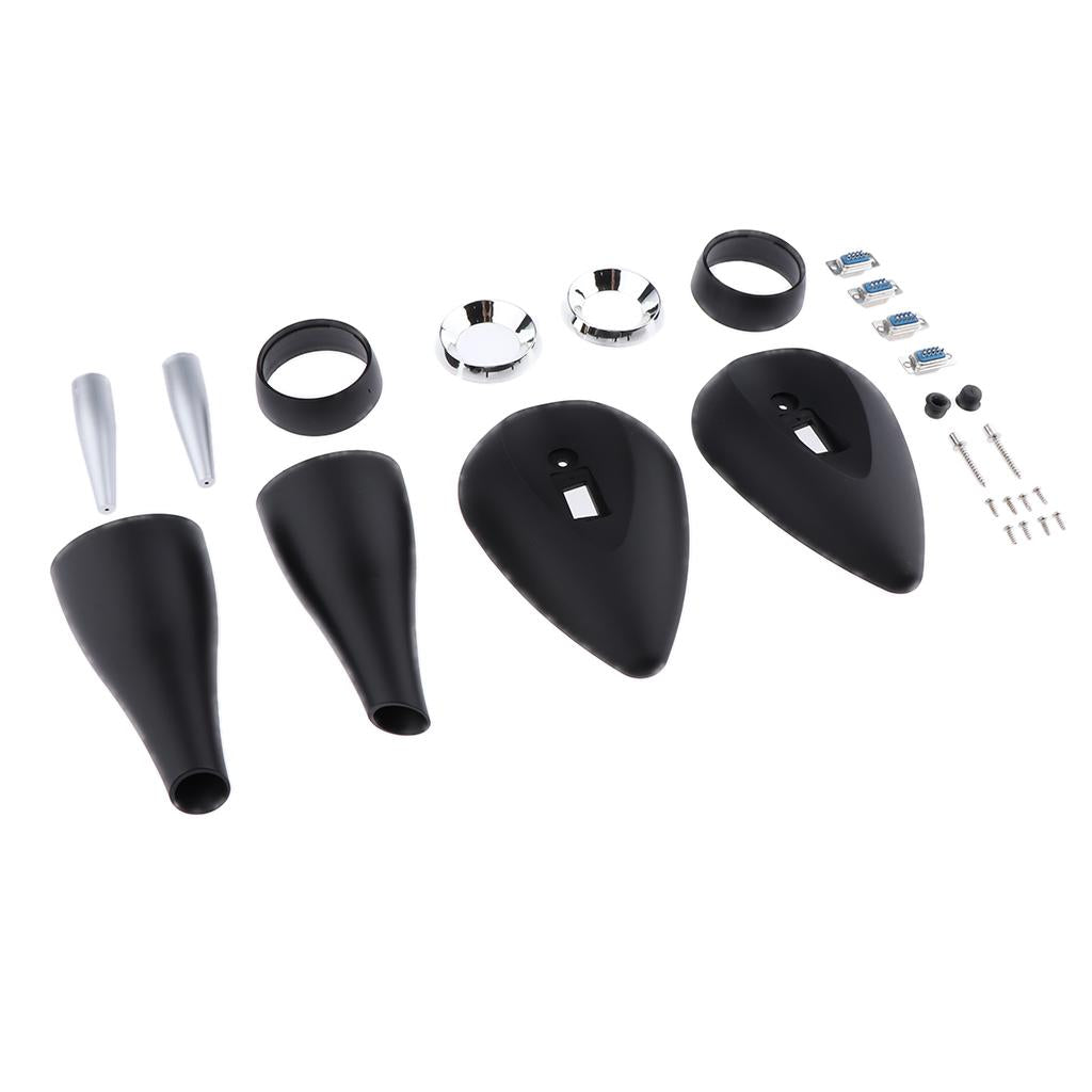 Car Home Tweeter Speaker Wakeboard Tower Enclosures Plastic Shell Covers