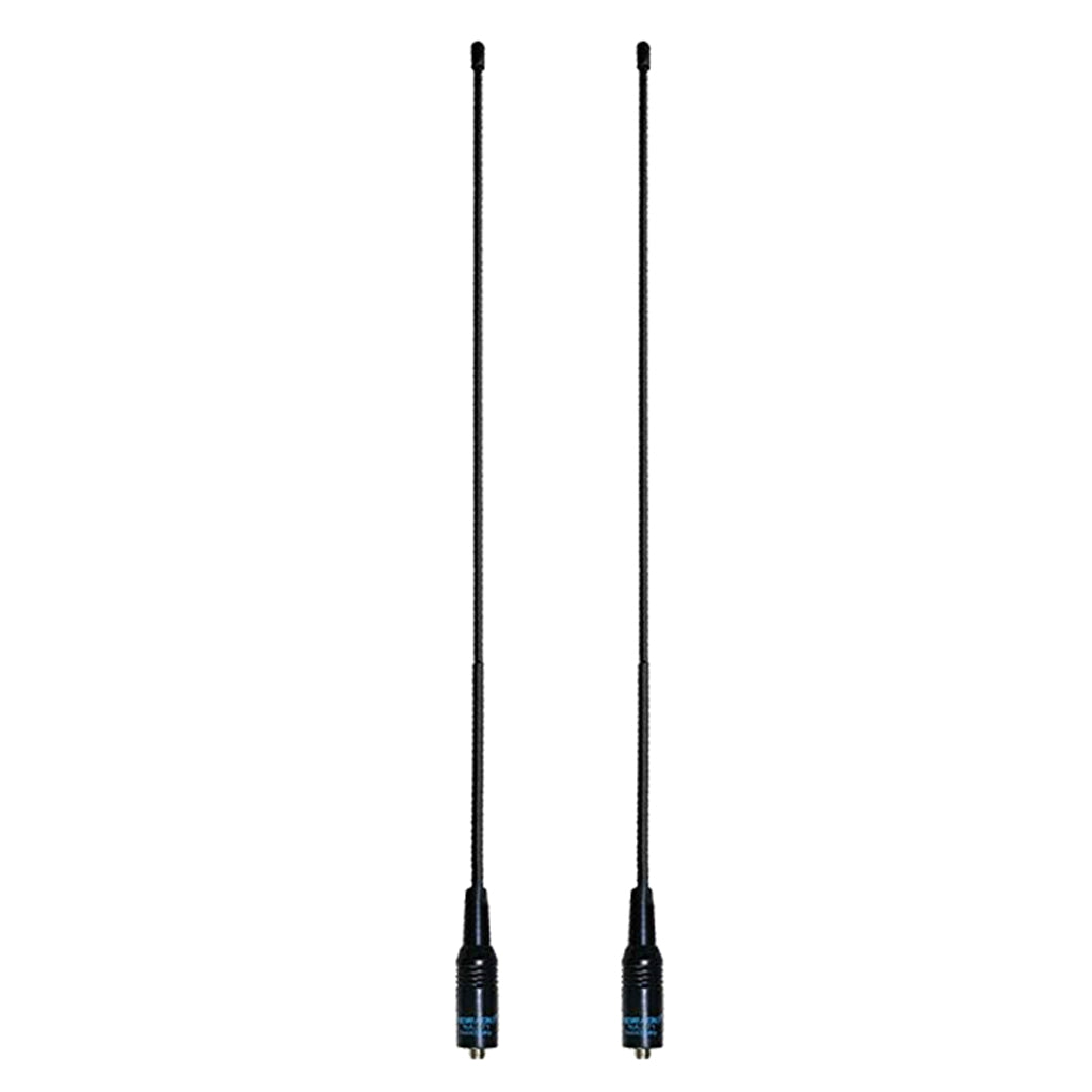 2Pieces SMA-Female Antenna Dual Band VHF/UHF 144MHz/430MHz Radio Antenna