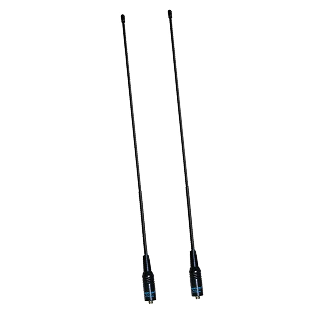2Pieces SMA-Female Antenna Dual Band VHF/UHF 144MHz/430MHz Radio Antenna