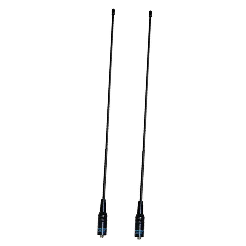 2Pieces SMA-Female Antenna Dual Band VHF/UHF 144MHz/430MHz Radio Antenna