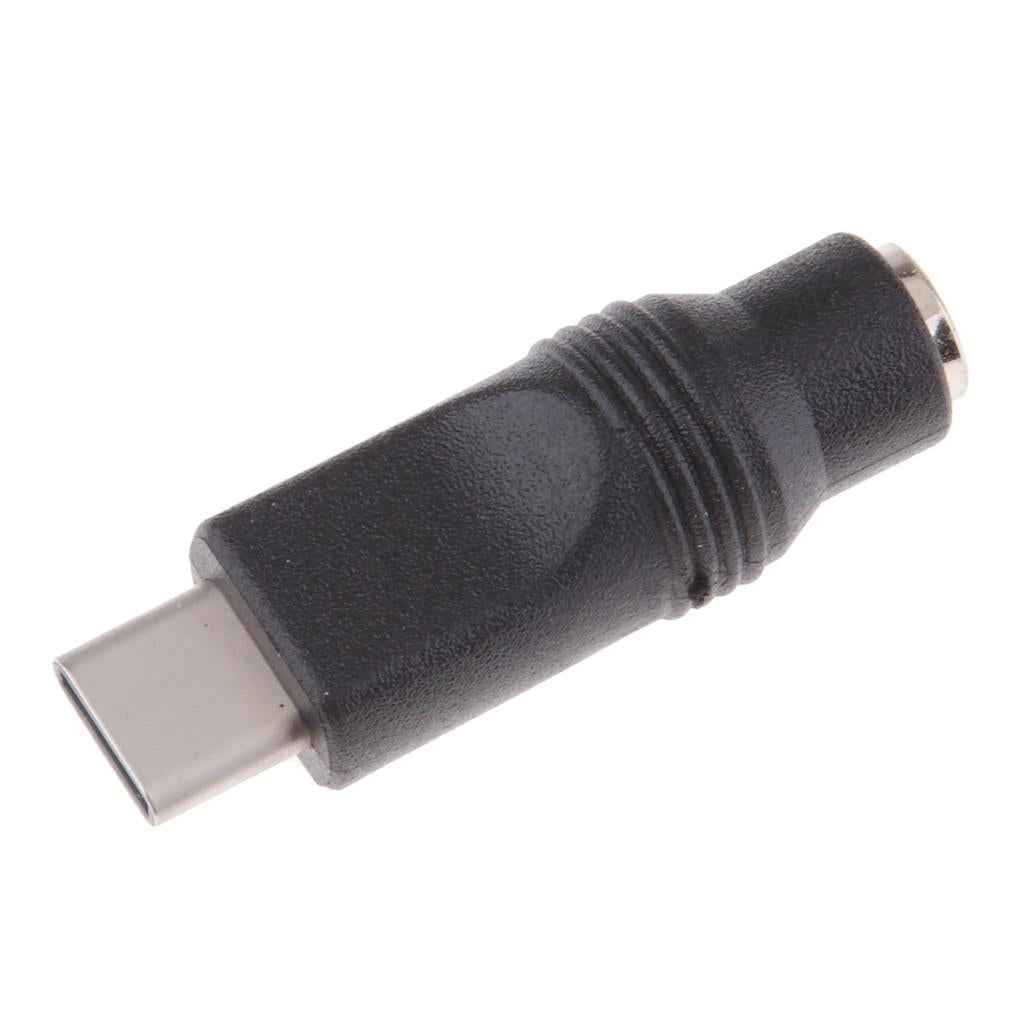 Type-C Male To 5.5x2.1mm Female Converter For Laptop PC