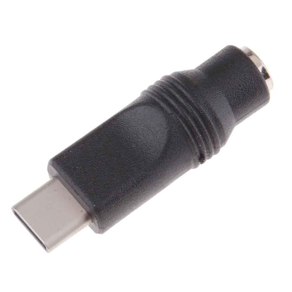 Type-C Male To 5.5x2.1mm Female Converter For Laptop PC