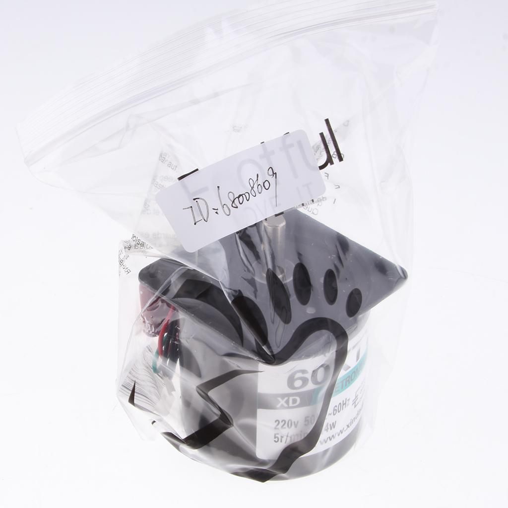 60KTYZ 220V 5RPM Permanent Magnetic Electric Synchronous Motor 14W 