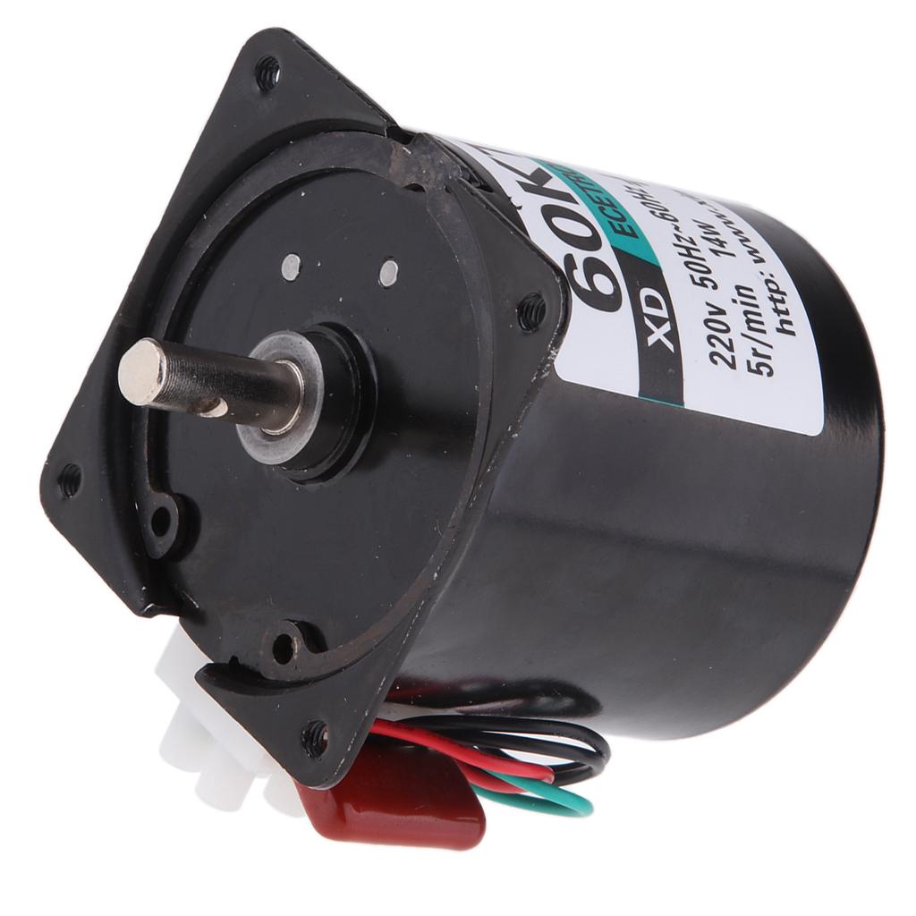 60KTYZ 220V 5RPM Permanent Magnetic Electric Synchronous Motor 14W 