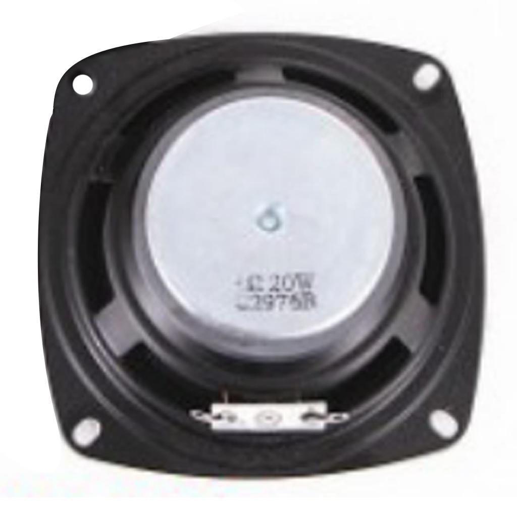 4 4Ohm 20W Audio Subwoofer Speaker Woofer Loudspeaker Bass Horn"