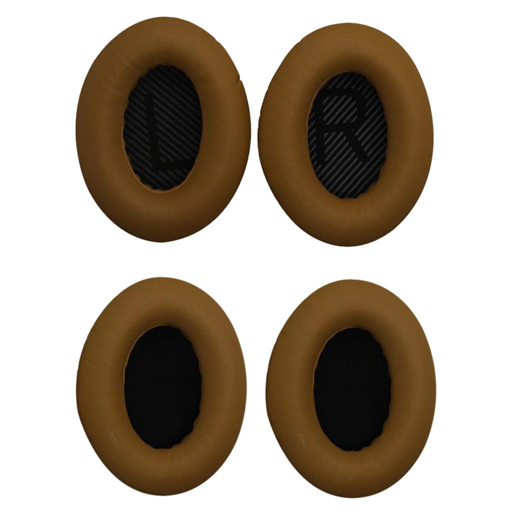 Pair Ear Pads Cushions Replacement for Bose QC15 QC15 QC25 Khaki
