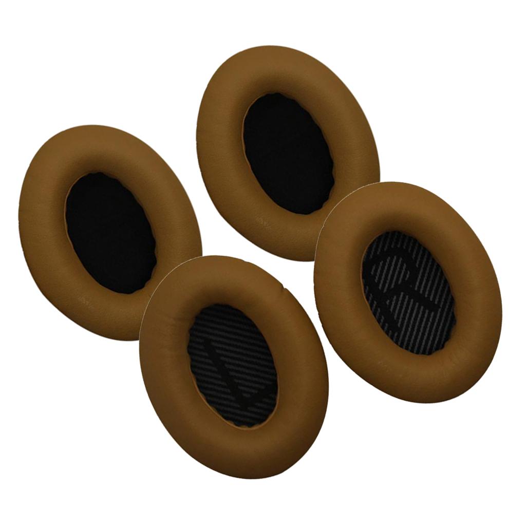 Pair Ear Pads Cushions Replacement for Bose QC15 QC15 QC25 Khaki
