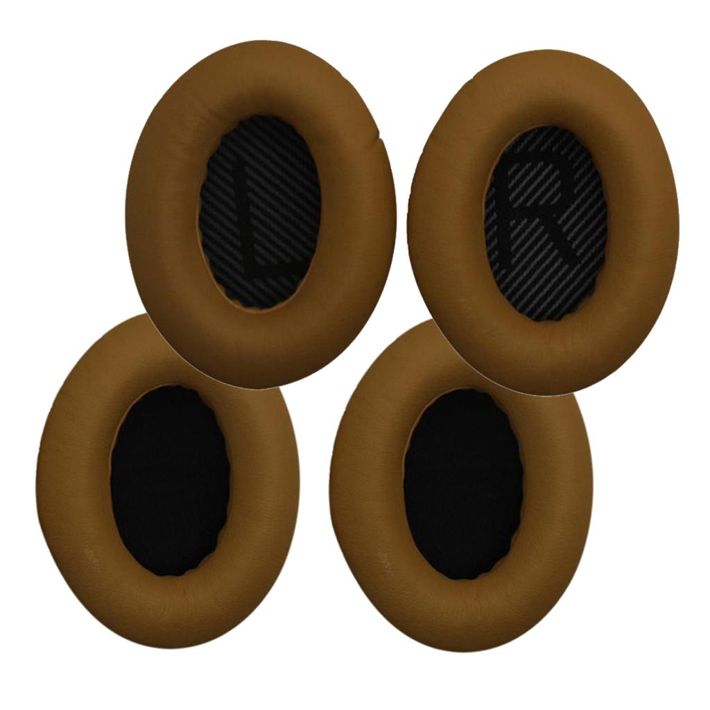 Pair Ear Pads Cushions Replacement for Bose QC15 QC15 QC25 Khaki