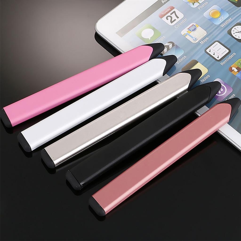 Flat Touch Screen Capacitive Stylus Pen Pencil for Mobile Phone Tablet Black