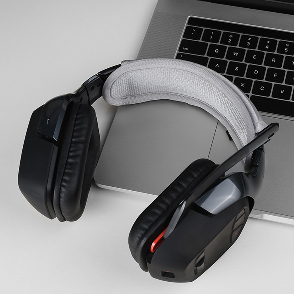 Soft Headband Replacement Cushion Pad Cover Parts for Headphones  black
