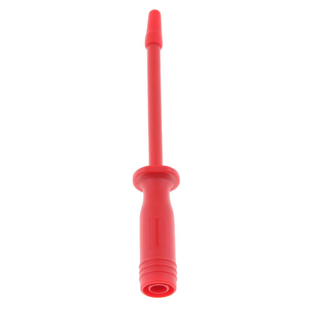 1000V Insulation Piercing Needle Test Probes with 4mm Banana Socket Red