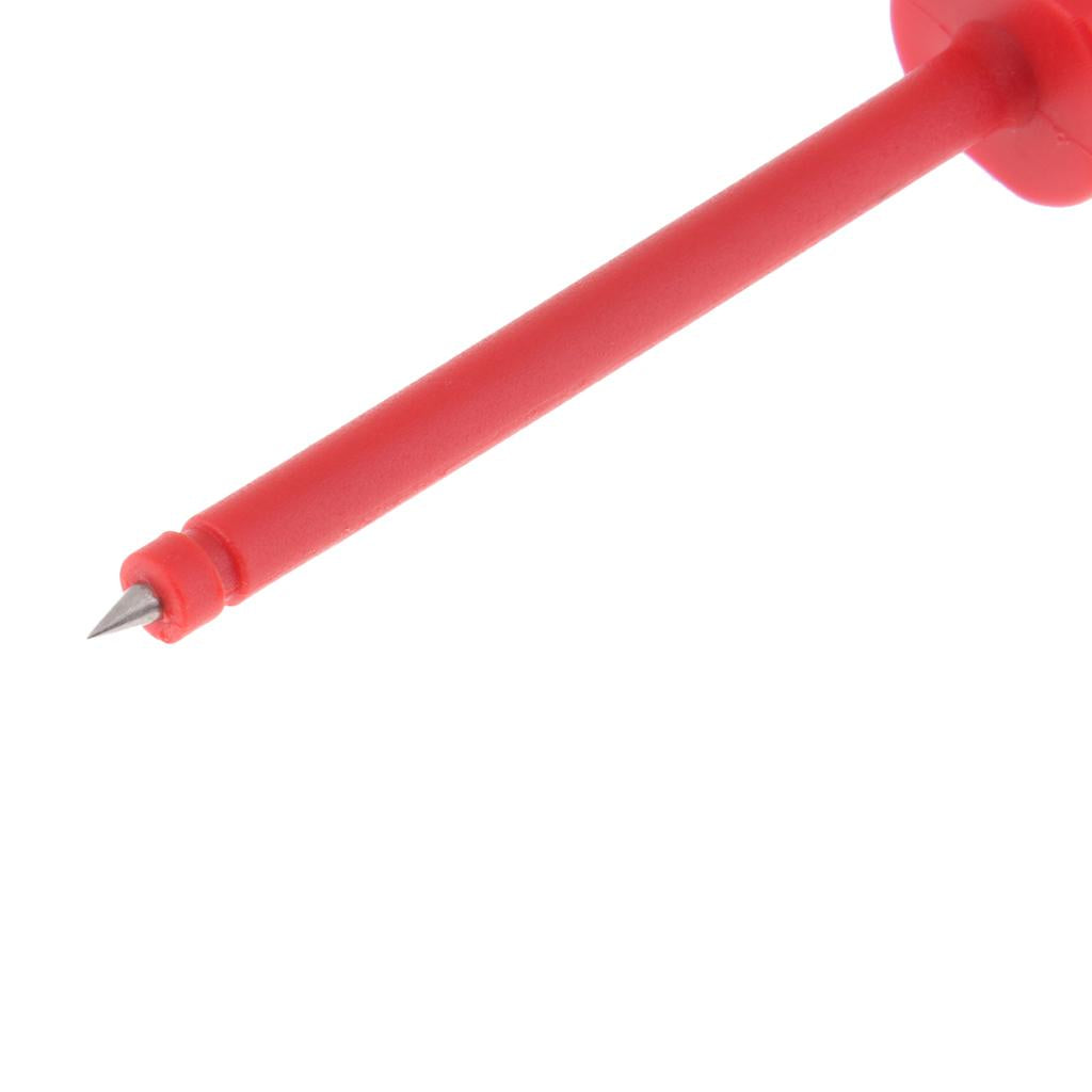 1000V Insulation Piercing Needle Test Probes with 4mm Banana Socket Red