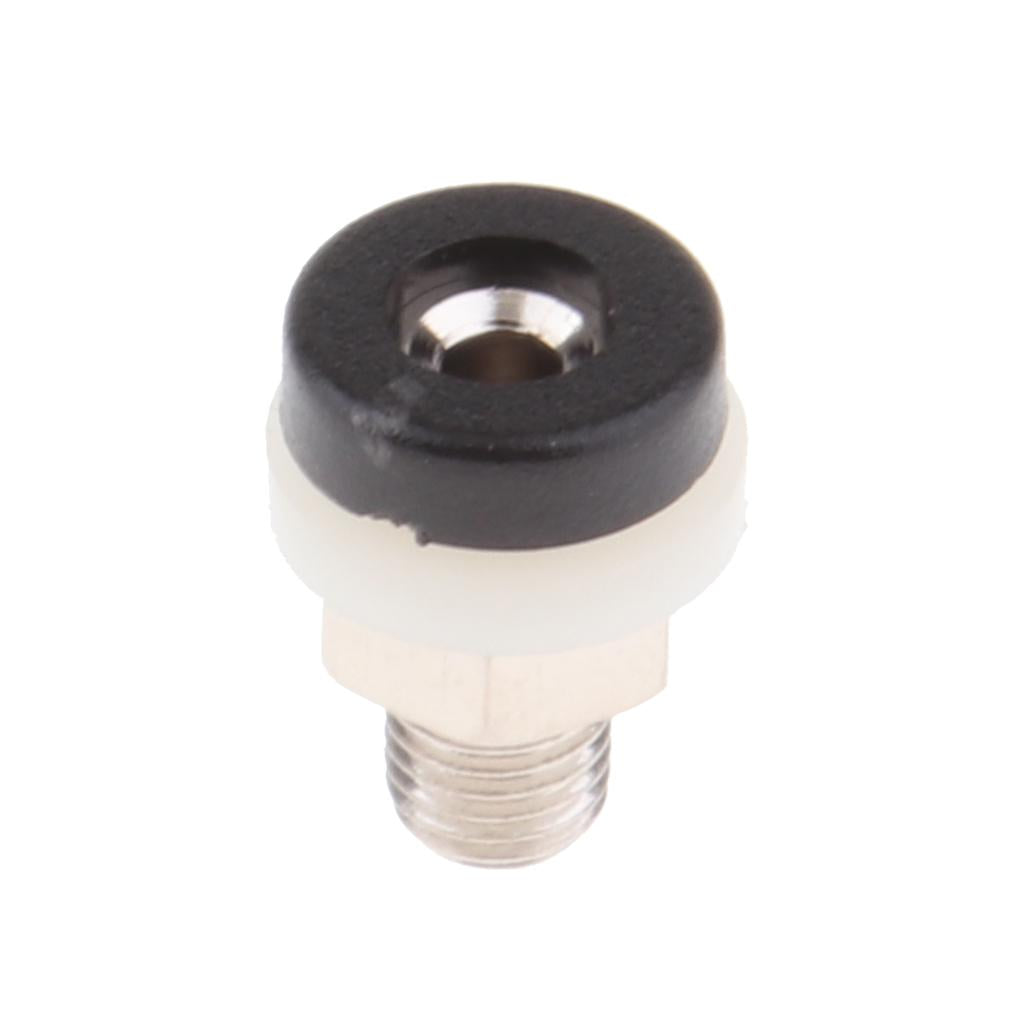 5pcs 2mm Banana Socket Panel Mount Binding Post Terminal Connector Black