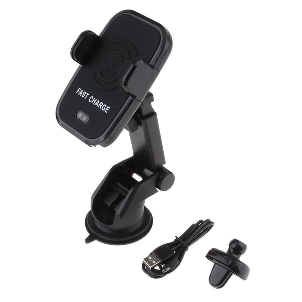 Wireless Car Charger Mount Automatic Induction Charging Air Vent Bracket