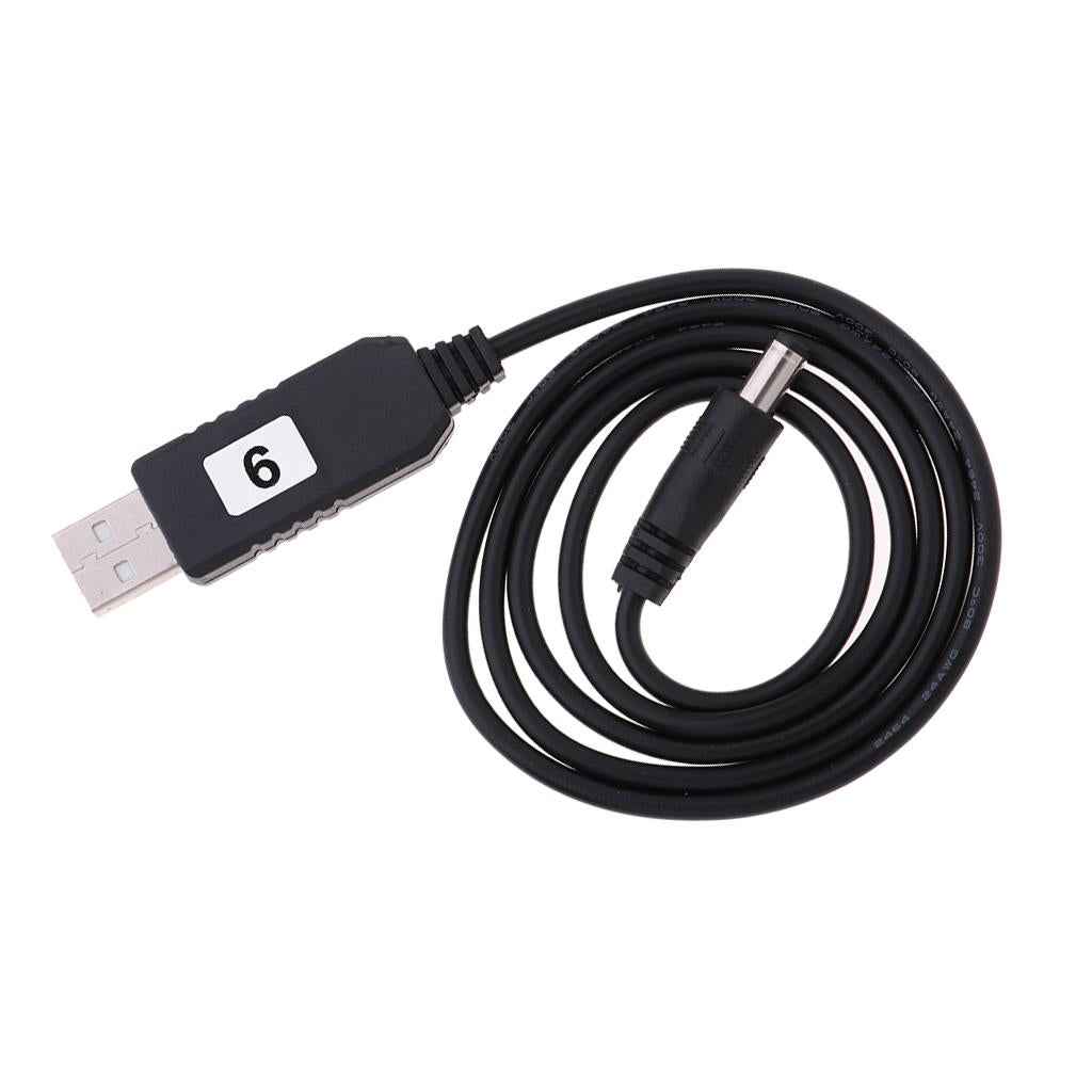 DC 5V To DC 9V USB Voltage Step Up Converter Cable With DC Jack 5.5 X 2.1mm