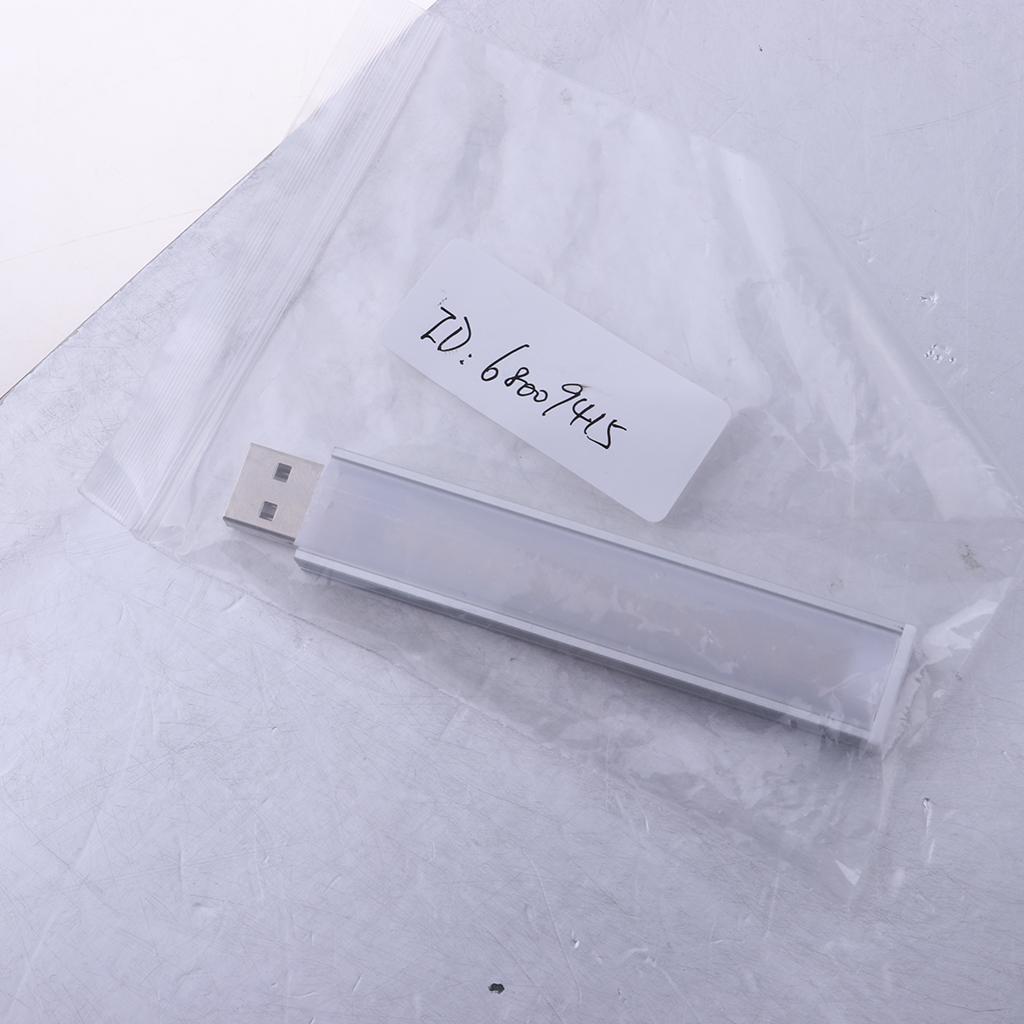 USB Powered LED Light Bar, 8 LEDs Night Lamps Warm White (3500-4300K)