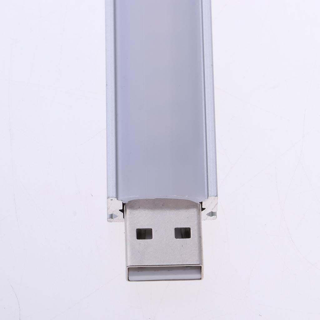 USB Powered LED Light Bar, 8 LEDs Night Lamps Warm White (3500-4300K)