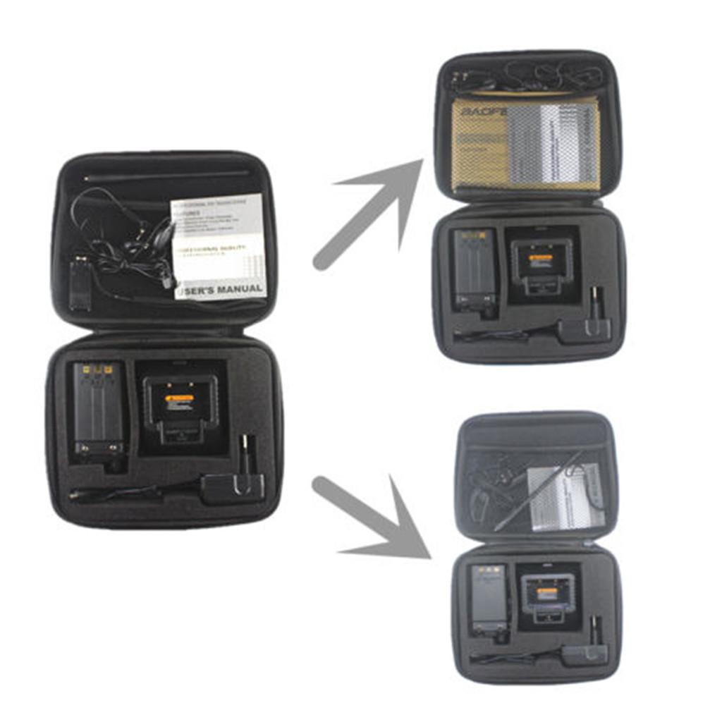 Portable Hard Carrying Travel Storage Case Bag Handbag for Baofeng 5R 888S