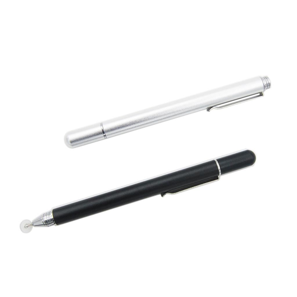 New Precision Capacitive Touch Screen Pen Disk Stylus for iPad iPhone Black