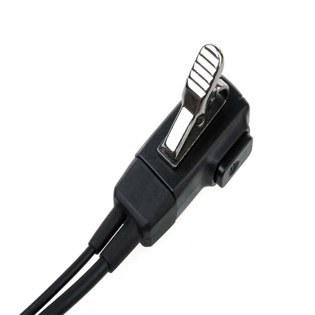 10pcs Advanced Covert Acoustic Tube Bodyguard FBI Earpiece Headset PTT Mic