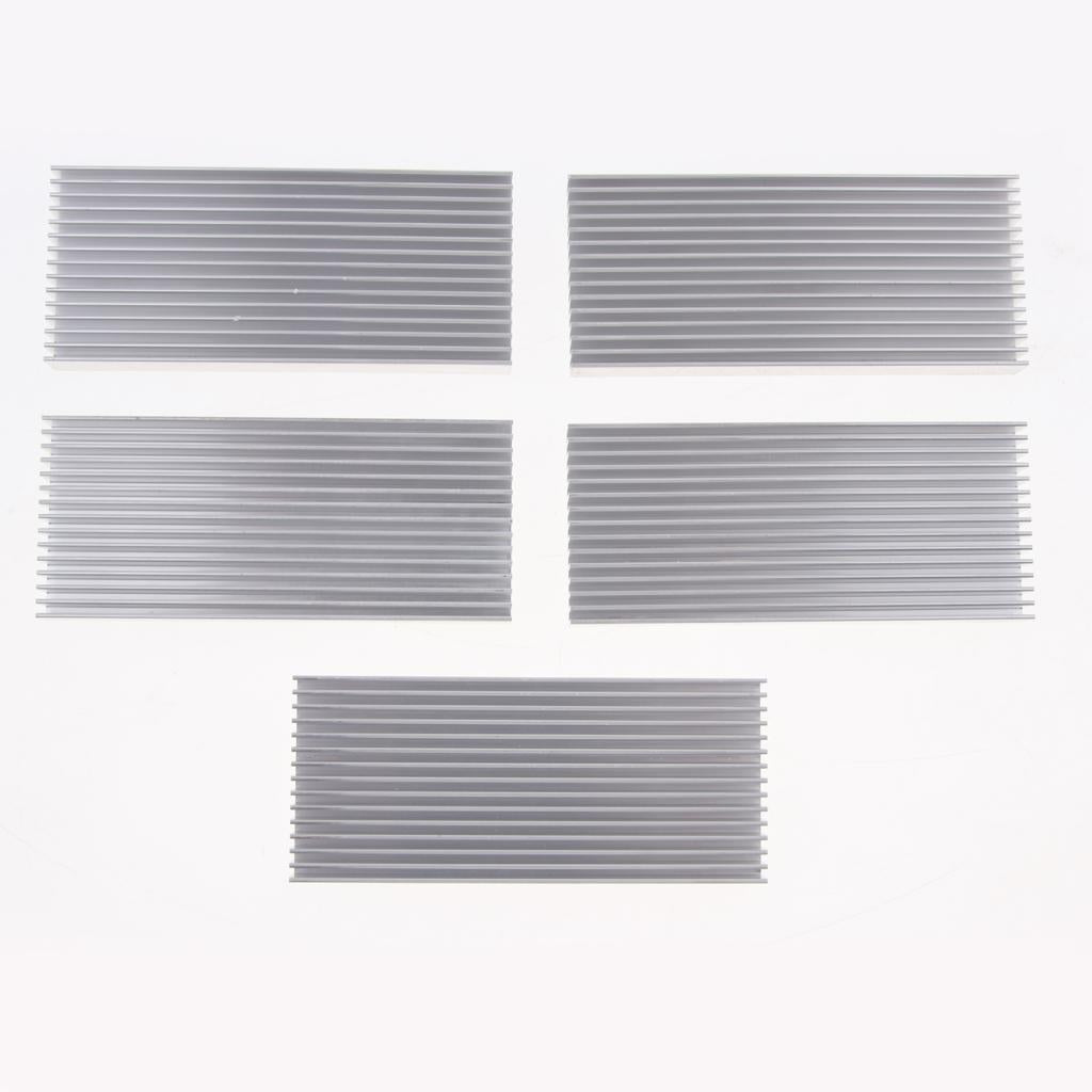 Aluminum Heatsink Cooling Fin for High Power LED Transistor