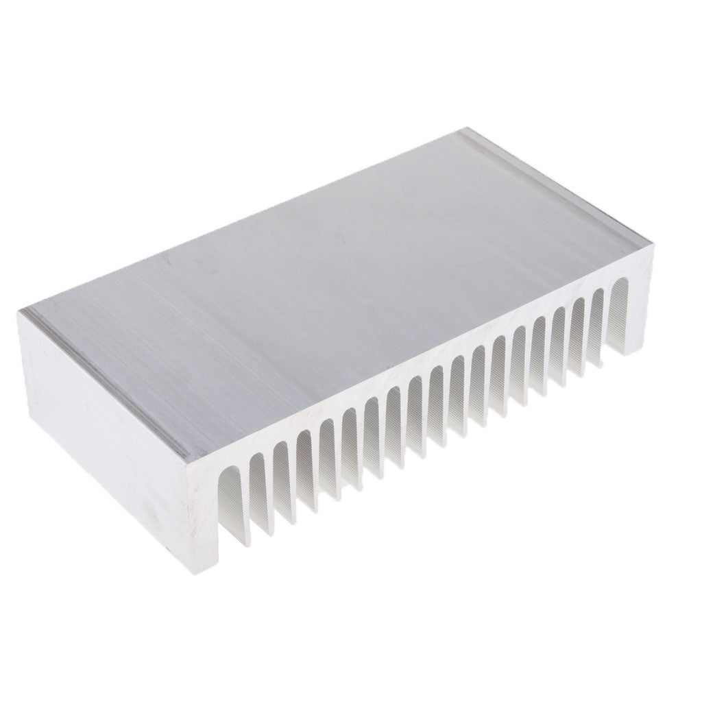 Aluminum Heat Sink Cooling Fin for High Power LED & Amplifier Silver
