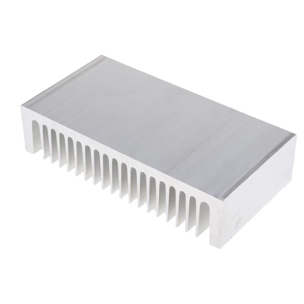 Aluminum Heat Sink Cooling Fin for High Power LED & Amplifier Silver