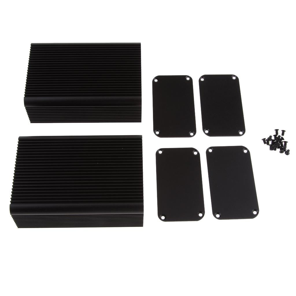 DIY Aluminum Enclosure Case Hifi Electronic Shell Amplifier Box 115x80x45mm