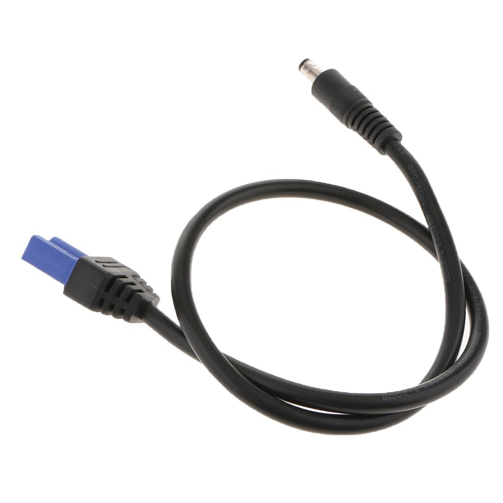 12V EC5 to DC 5525 Power Adapter Cable for Car Jump Starter Emergency Power