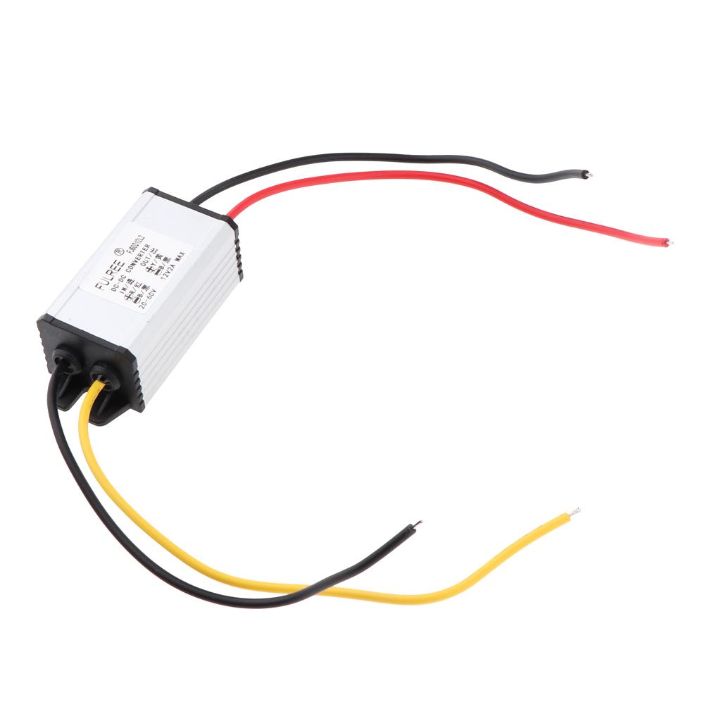 DC/DC Converter 20-60V to 12V 2A 24W Power Supply Module