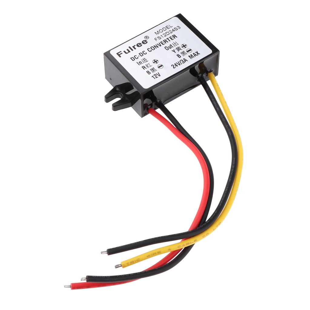DC/DC Converter 9-22V to 24V 3A 72W Step up Power Supply Module