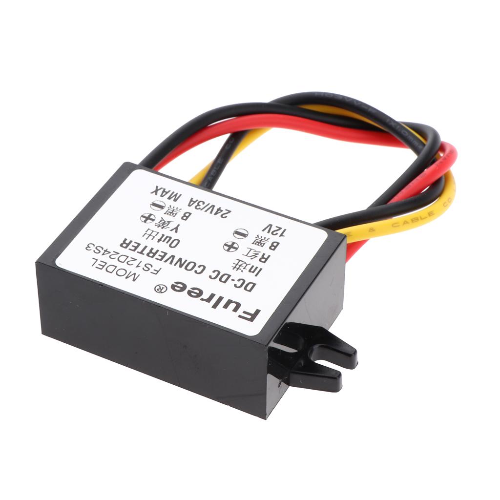 DC/DC Converter 9-22V to 24V 3A 72W Step up Power Supply Module