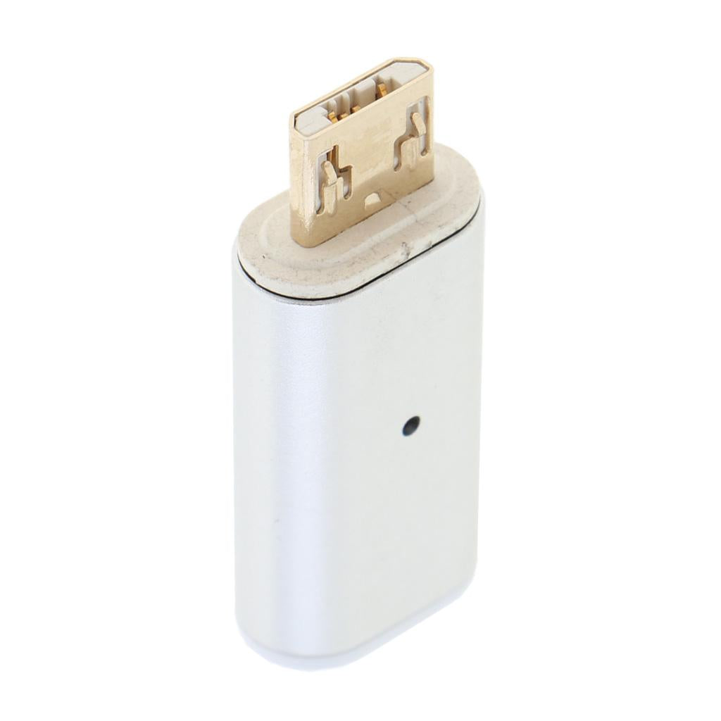 Type C Adapter USB C to Micro USB Converter Connector for Android Silver