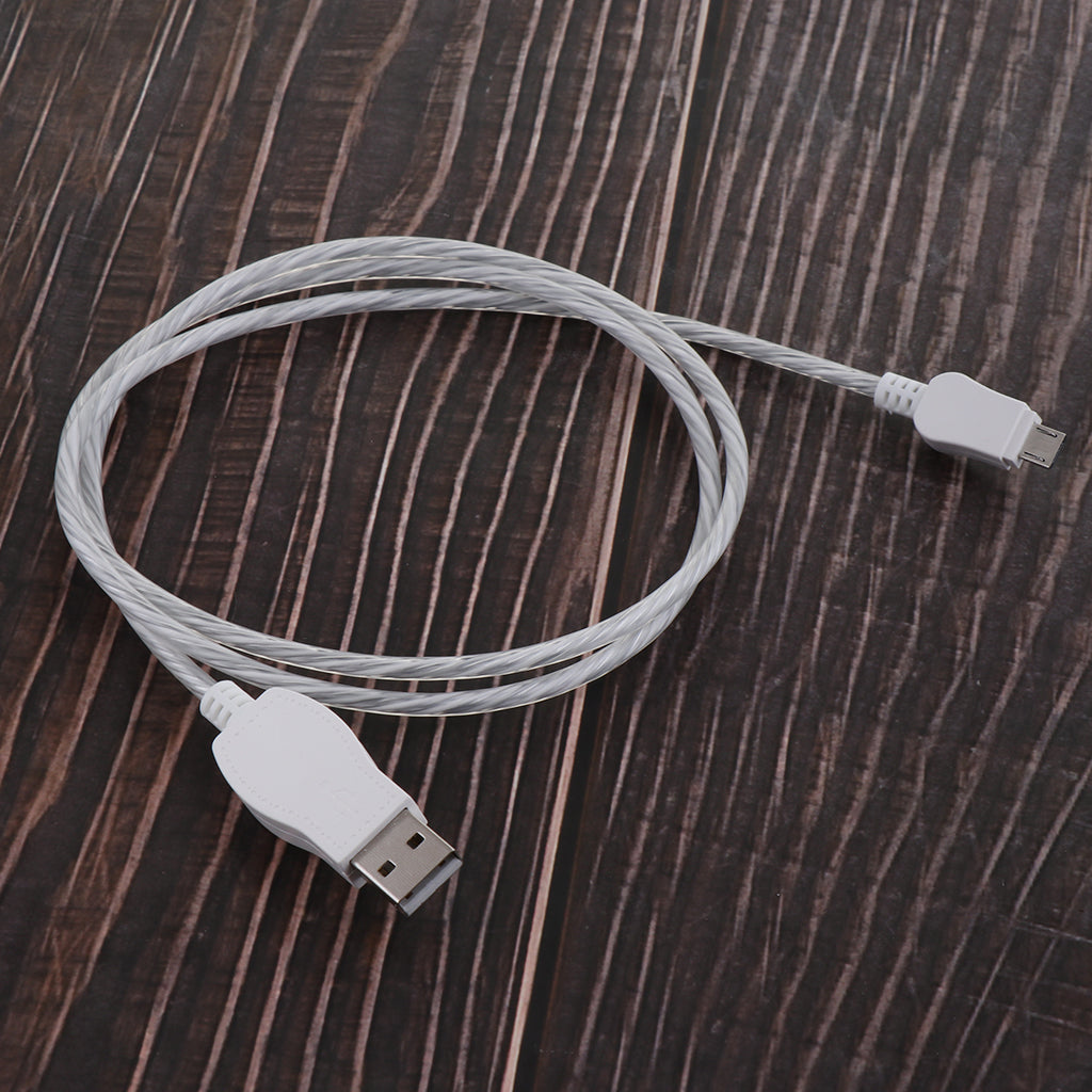 Light-up LED USB Data Sync Charger Cable Luminous Charging Cord for Android