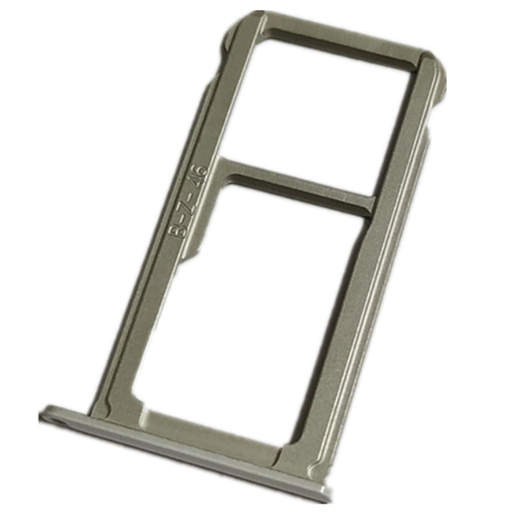 1 Piece Sim Card Holder Slot Tray Replacement for Huawei P9 Silver